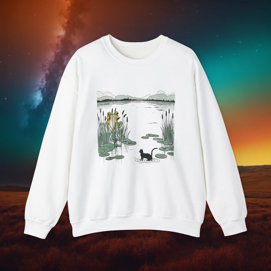 Frog and Cat - Long Sleeve